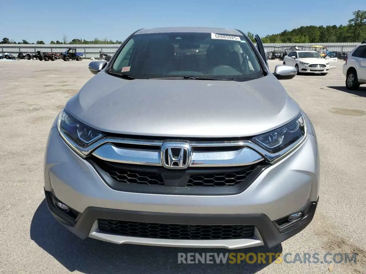 5 Photograph of a damaged car 2HKRW1H52KH506897 HONDA CRV 2019