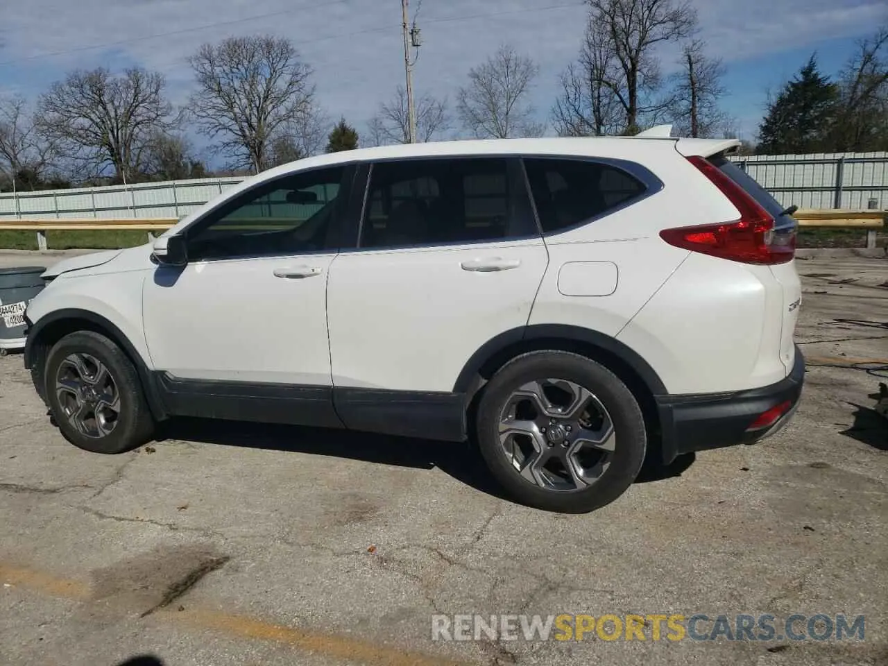 2 Photograph of a damaged car 2HKRW1H57KH511951 HONDA CRV 2019