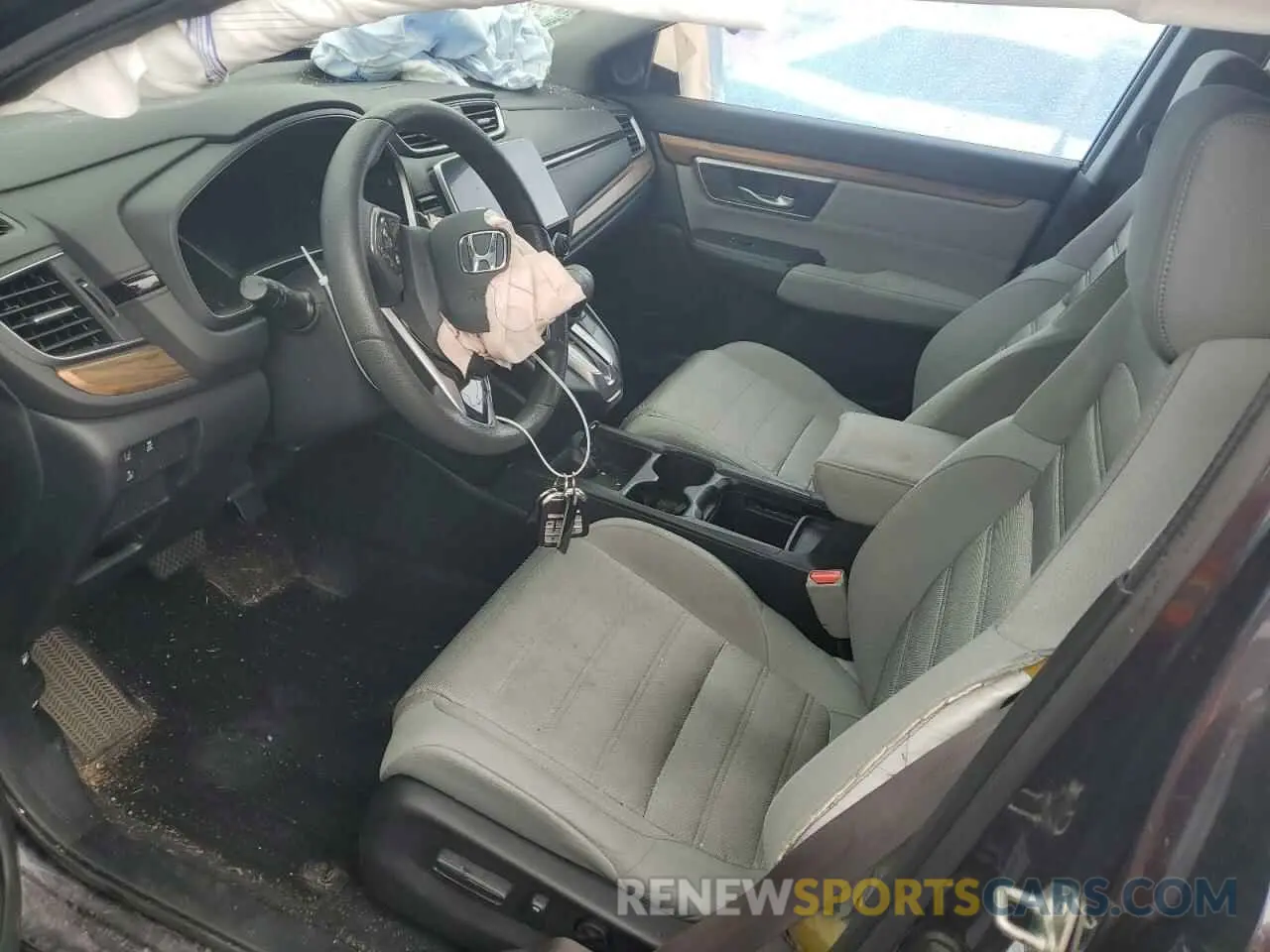 7 Photograph of a damaged car 2HKRW1H59KH505763 HONDA CRV 2019