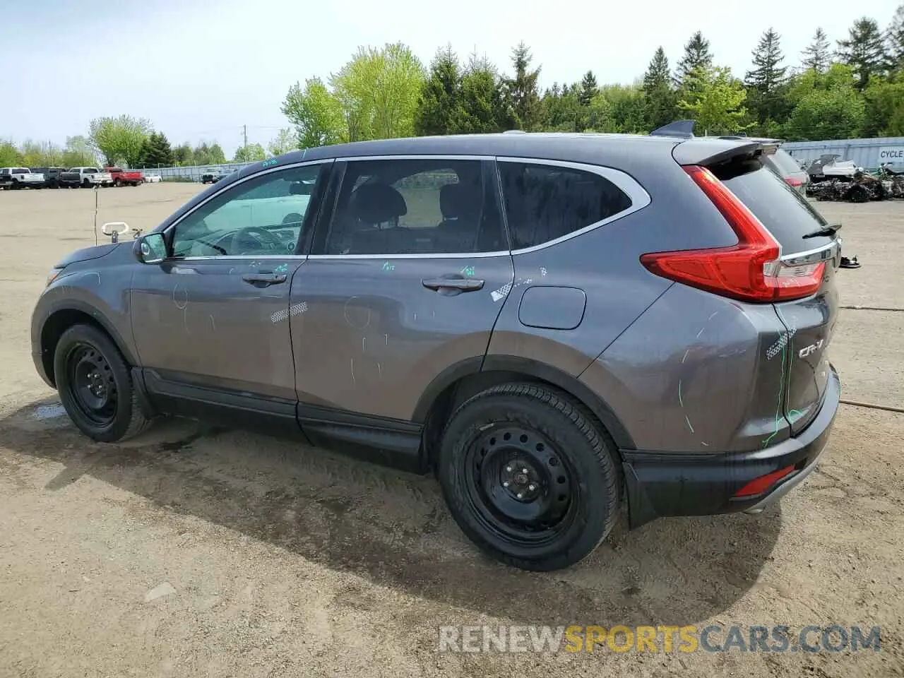 2 Фотография поврежденного автомобиля 2HKRW2H23KH108982 HONDA CRV 2019