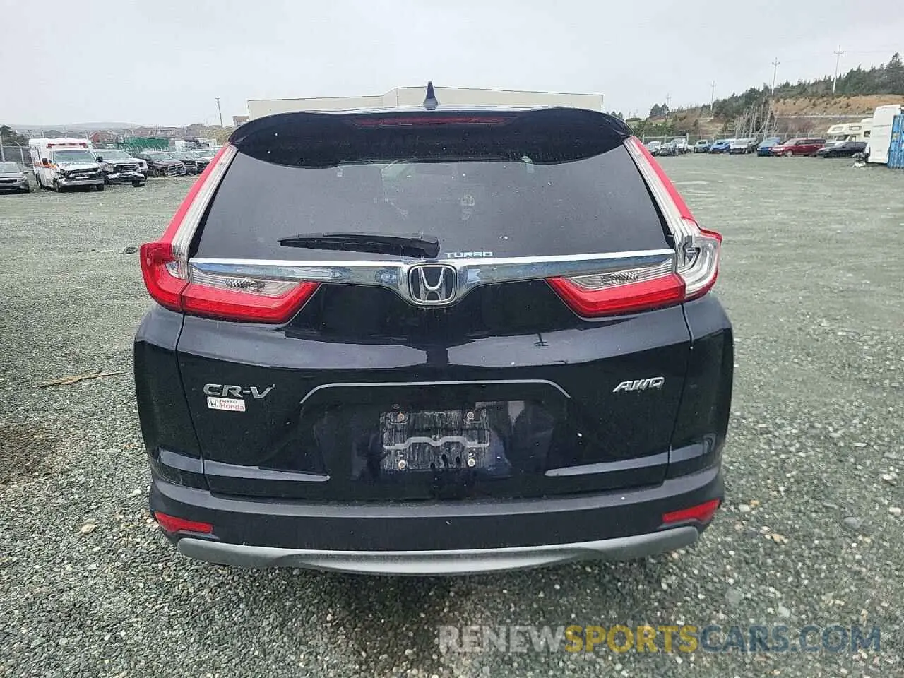6 Photograph of a damaged car 2HKRW2H50KH142324 HONDA CRV 2019