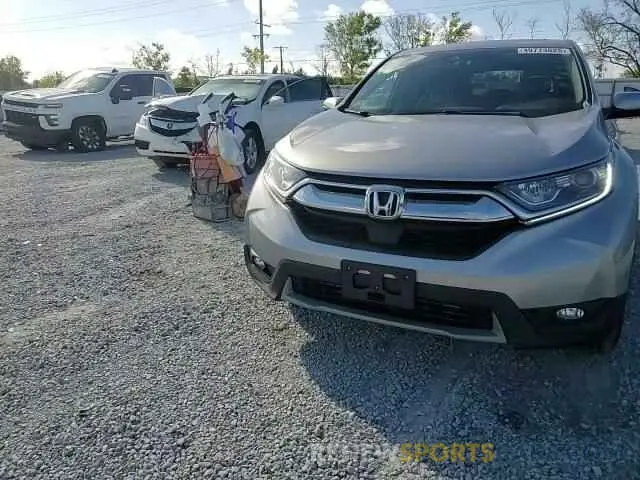 11 Photograph of a damaged car 2HKRW2H50KH654603 HONDA CRV 2019