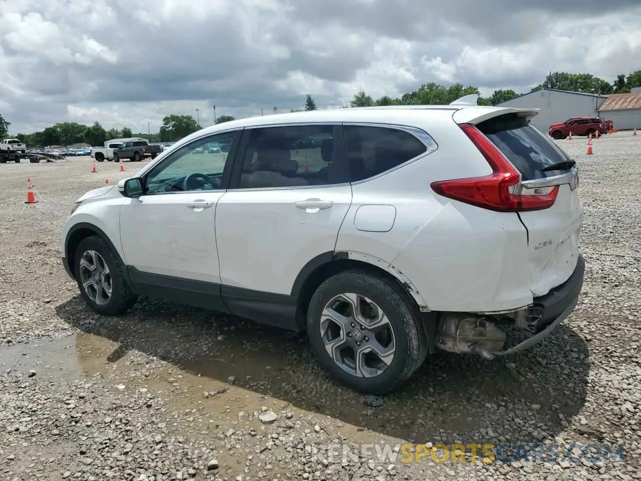 2 Photograph of a damaged car 2HKRW2H50KH664998 HONDA CRV 2019