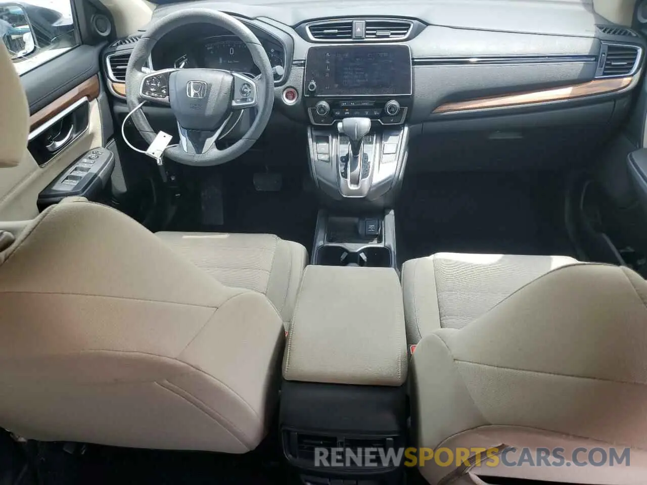 8 Photograph of a damaged car 2HKRW2H50KH664998 HONDA CRV 2019