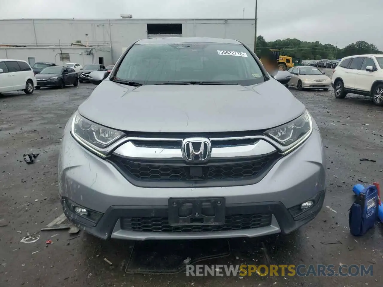 5 Фотография поврежденного автомобиля 2HKRW2H51KH609282 HONDA CRV 2019