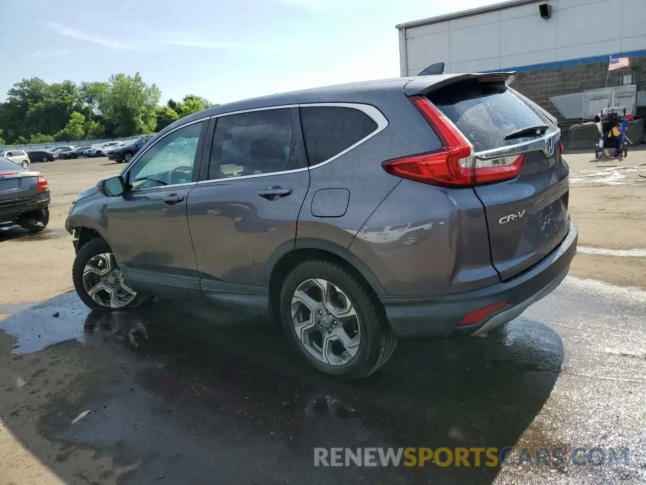 2 Photograph of a damaged car 2HKRW2H51KH609413 HONDA CRV 2019