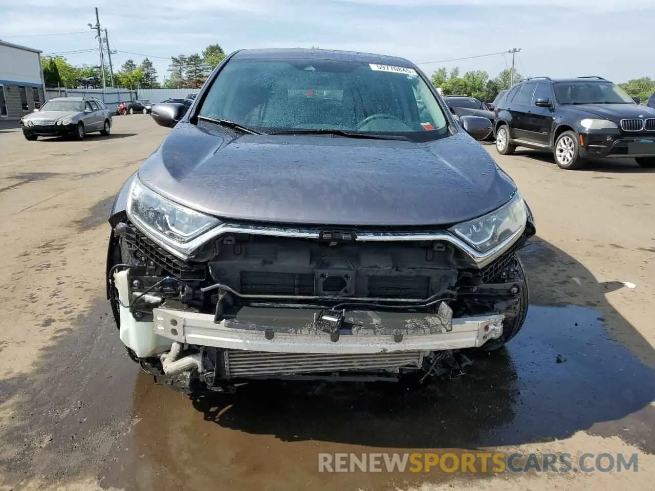 5 Photograph of a damaged car 2HKRW2H51KH609413 HONDA CRV 2019
