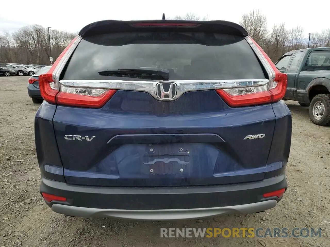 6 Photograph of a damaged car 2HKRW2H51KH633131 HONDA CRV 2019