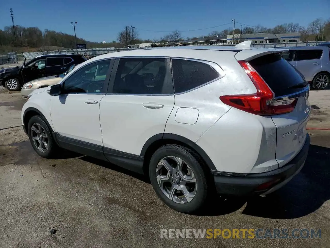 2 Photograph of a damaged car 2HKRW2H51KH643903 HONDA CRV 2019