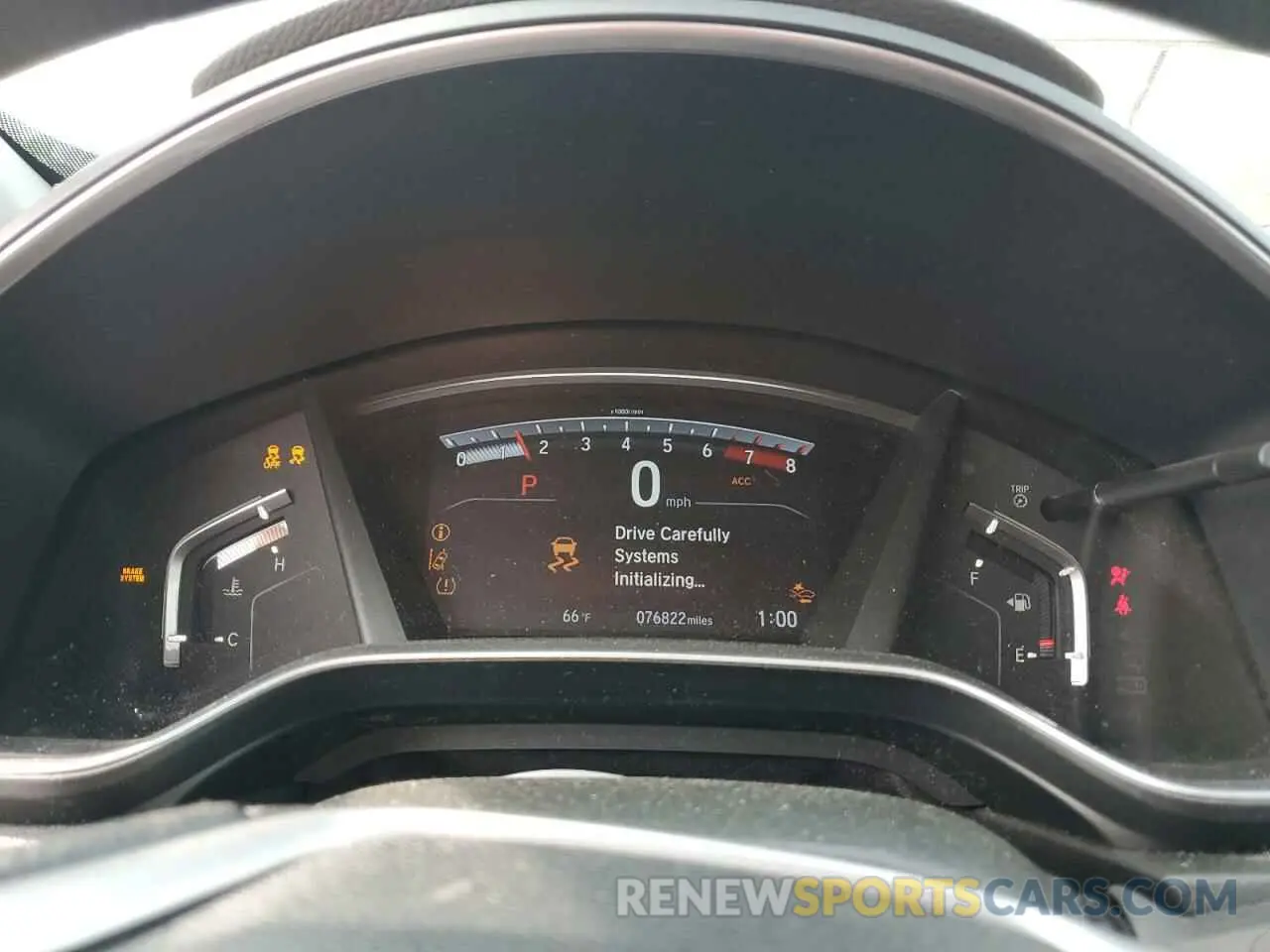 9 Photograph of a damaged car 2HKRW2H52KH609484 HONDA CRV 2019
