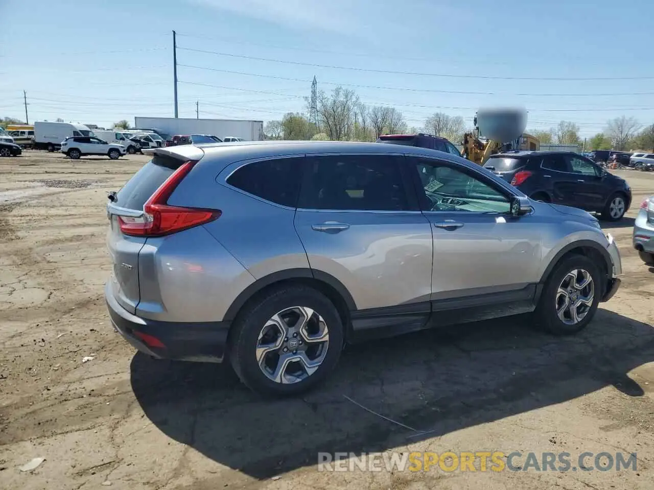 4 Фотография поврежденного автомобиля 2HKRW2H52KH645739 HONDA CRV 2019
