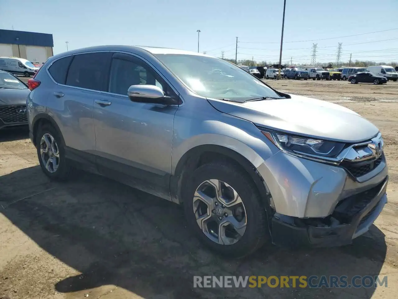 5 Фотография поврежденного автомобиля 2HKRW2H52KH645739 HONDA CRV 2019