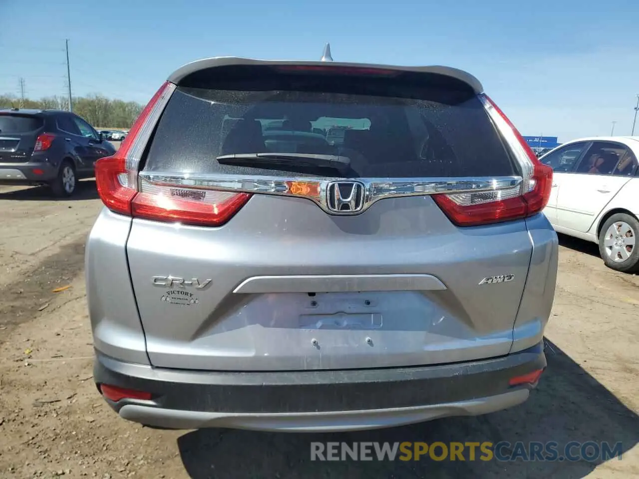 7 Фотография поврежденного автомобиля 2HKRW2H52KH645739 HONDA CRV 2019