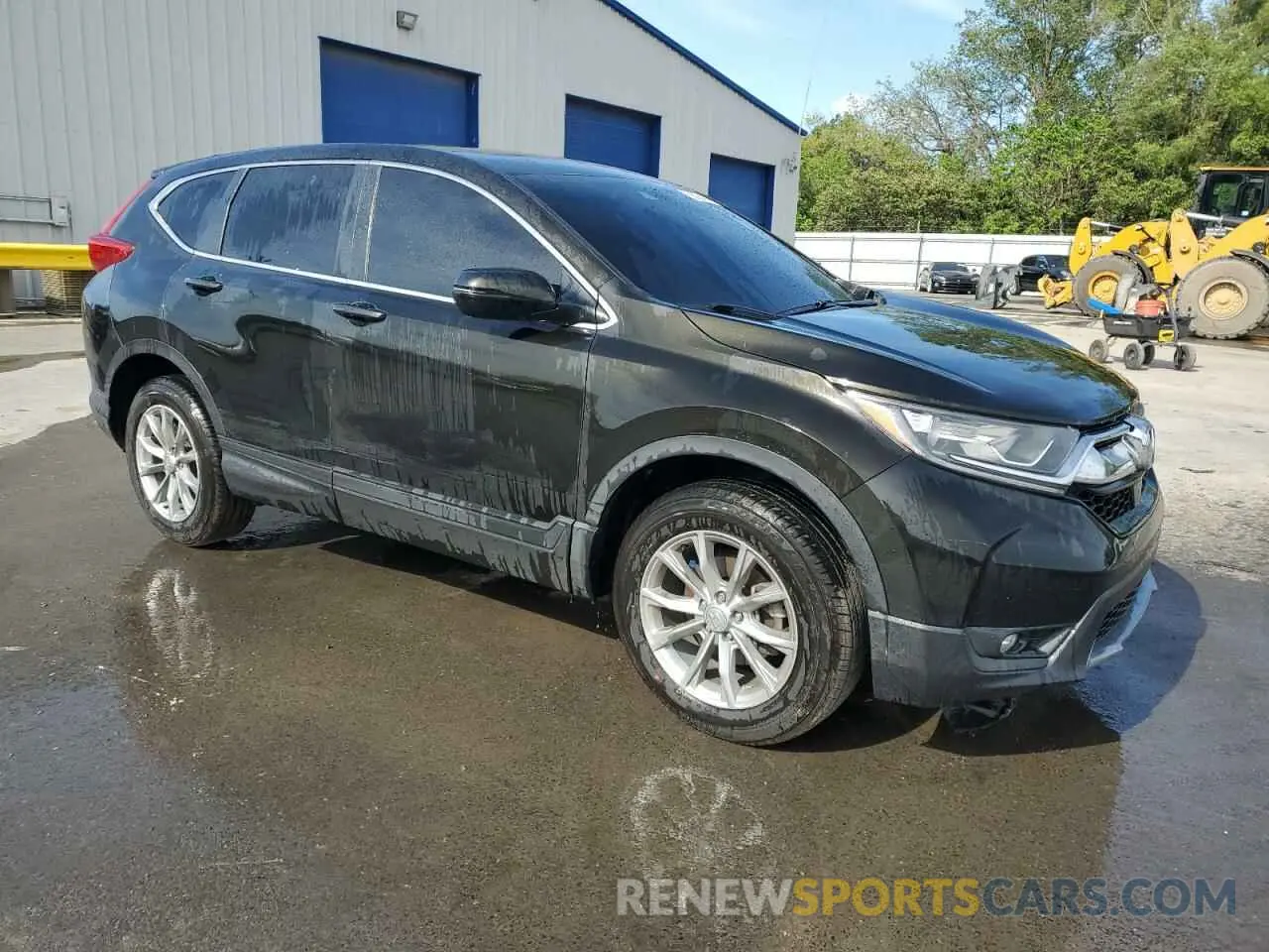 4 Photograph of a damaged car 2HKRW2H53KH605671 HONDA CRV 2019