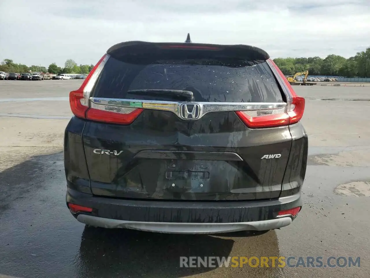6 Photograph of a damaged car 2HKRW2H53KH605671 HONDA CRV 2019