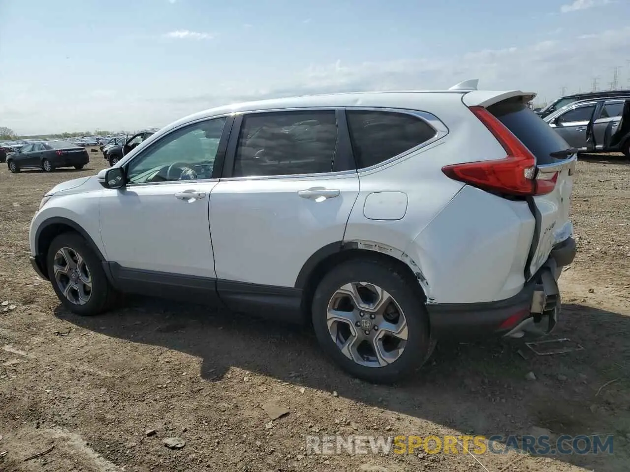 2 Фотография поврежденного автомобиля 2HKRW2H53KH665028 HONDA CRV 2019