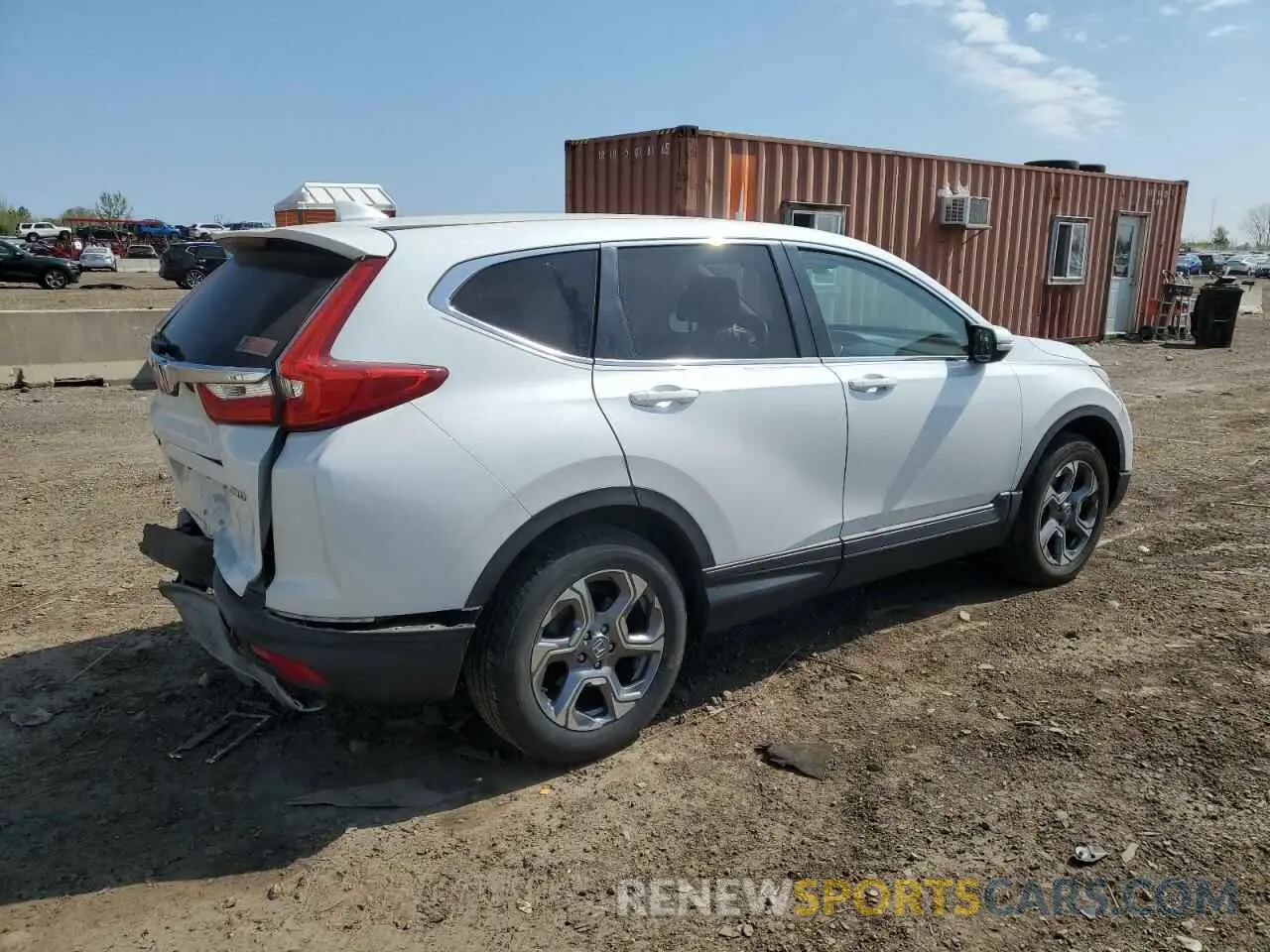 3 Фотография поврежденного автомобиля 2HKRW2H53KH665028 HONDA CRV 2019