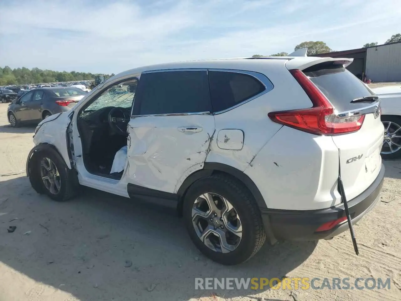 2 Фотография поврежденного автомобиля 2HKRW2H54KH652191 HONDA CRV 2019