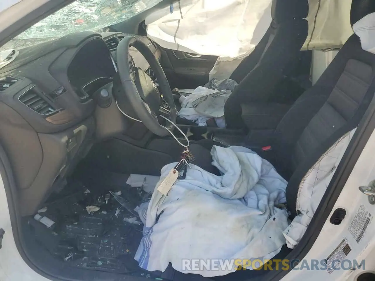 7 Фотография поврежденного автомобиля 2HKRW2H54KH652191 HONDA CRV 2019