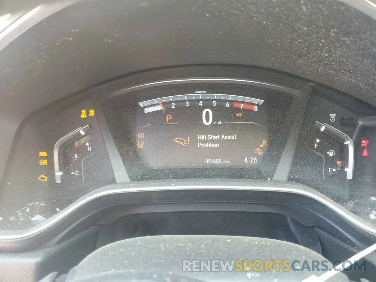 9 Фотография поврежденного автомобиля 2HKRW2H54KH652191 HONDA CRV 2019