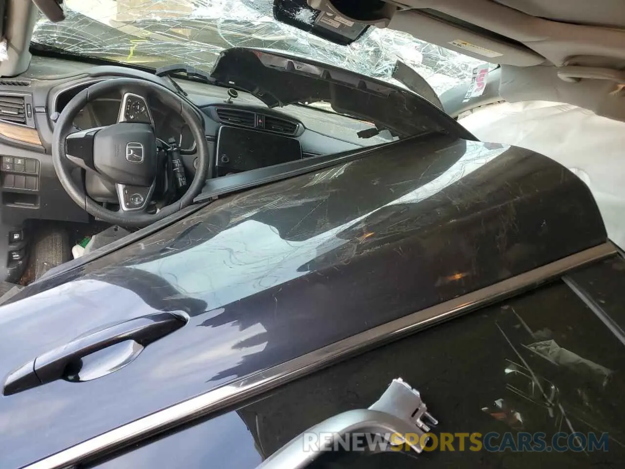 8 Фотография поврежденного автомобиля 2HKRW2H54KH666690 HONDA CRV 2019