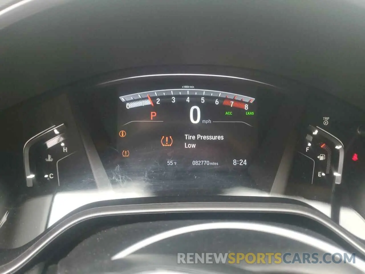 9 Photograph of a damaged car 2HKRW2H54KH674109 HONDA CRV 2019