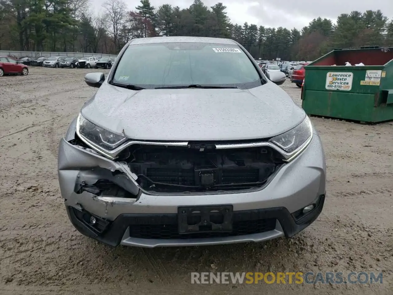 5 Фотография поврежденного автомобиля 2HKRW2H55KH654614 HONDA CRV 2019