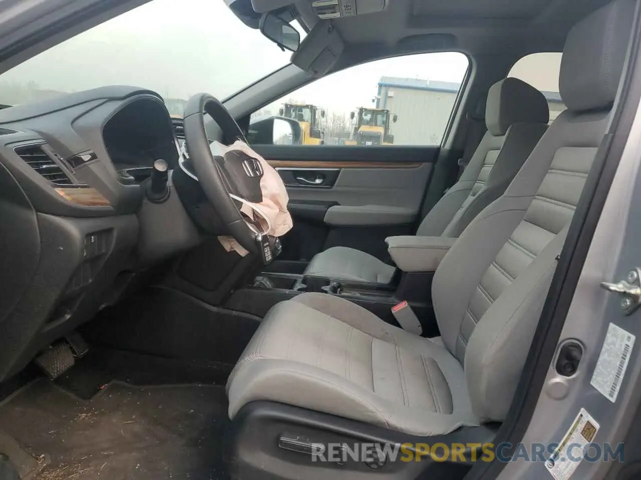 7 Photograph of a damaged car 2HKRW2H55KH678329 HONDA CRV 2019