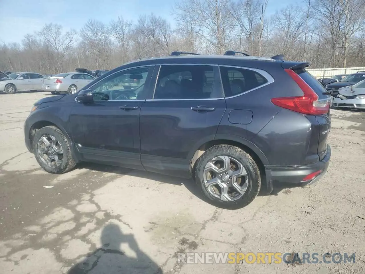 2 Photograph of a damaged car 2HKRW2H56KH671597 HONDA CRV 2019