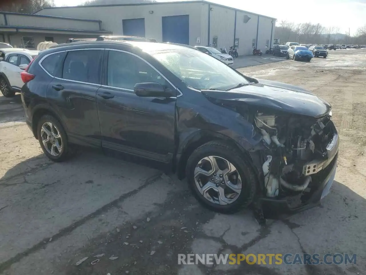 4 Photograph of a damaged car 2HKRW2H56KH671597 HONDA CRV 2019