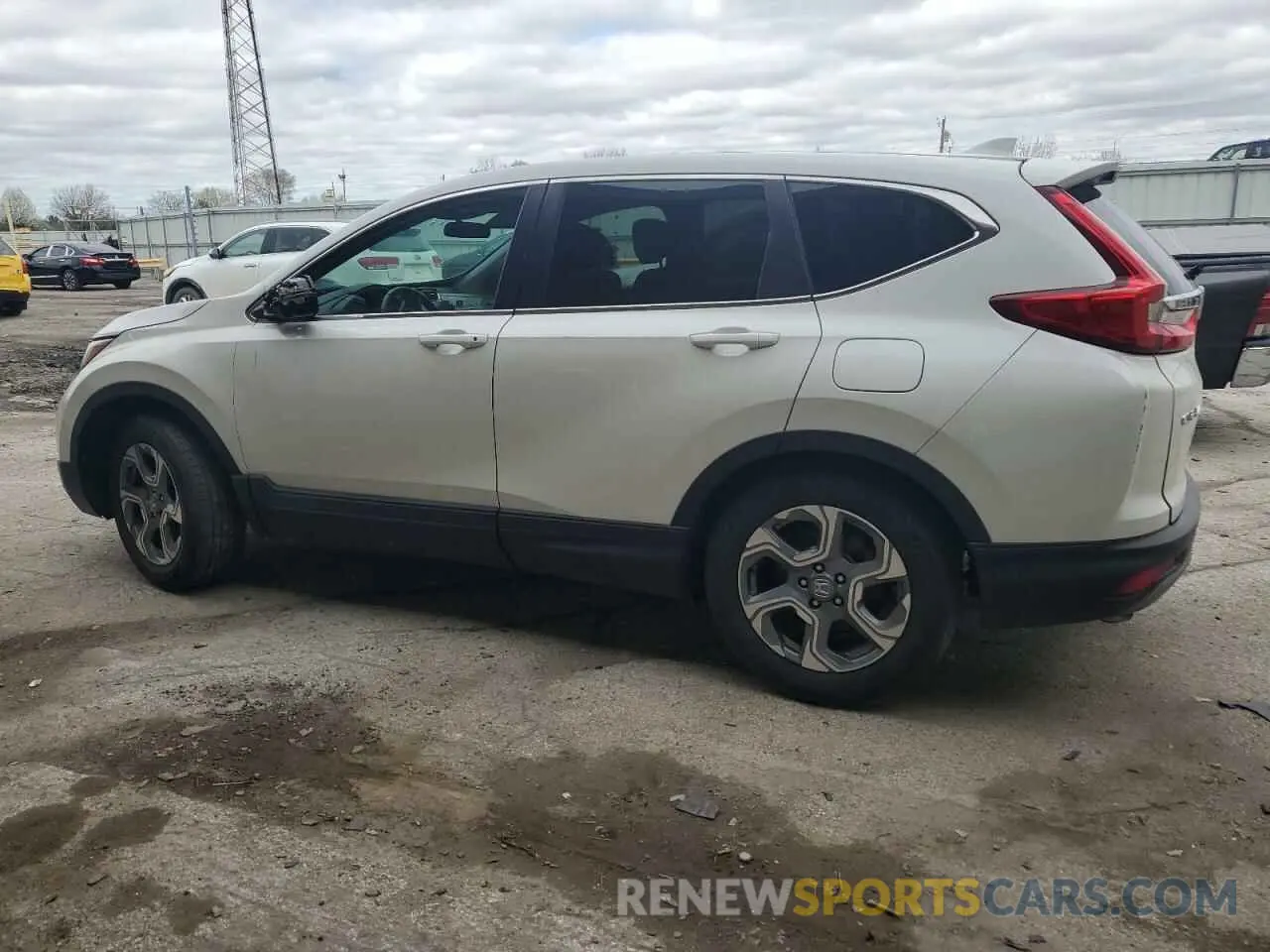 2 Photograph of a damaged car 2HKRW2H56KH674094 HONDA CRV 2019