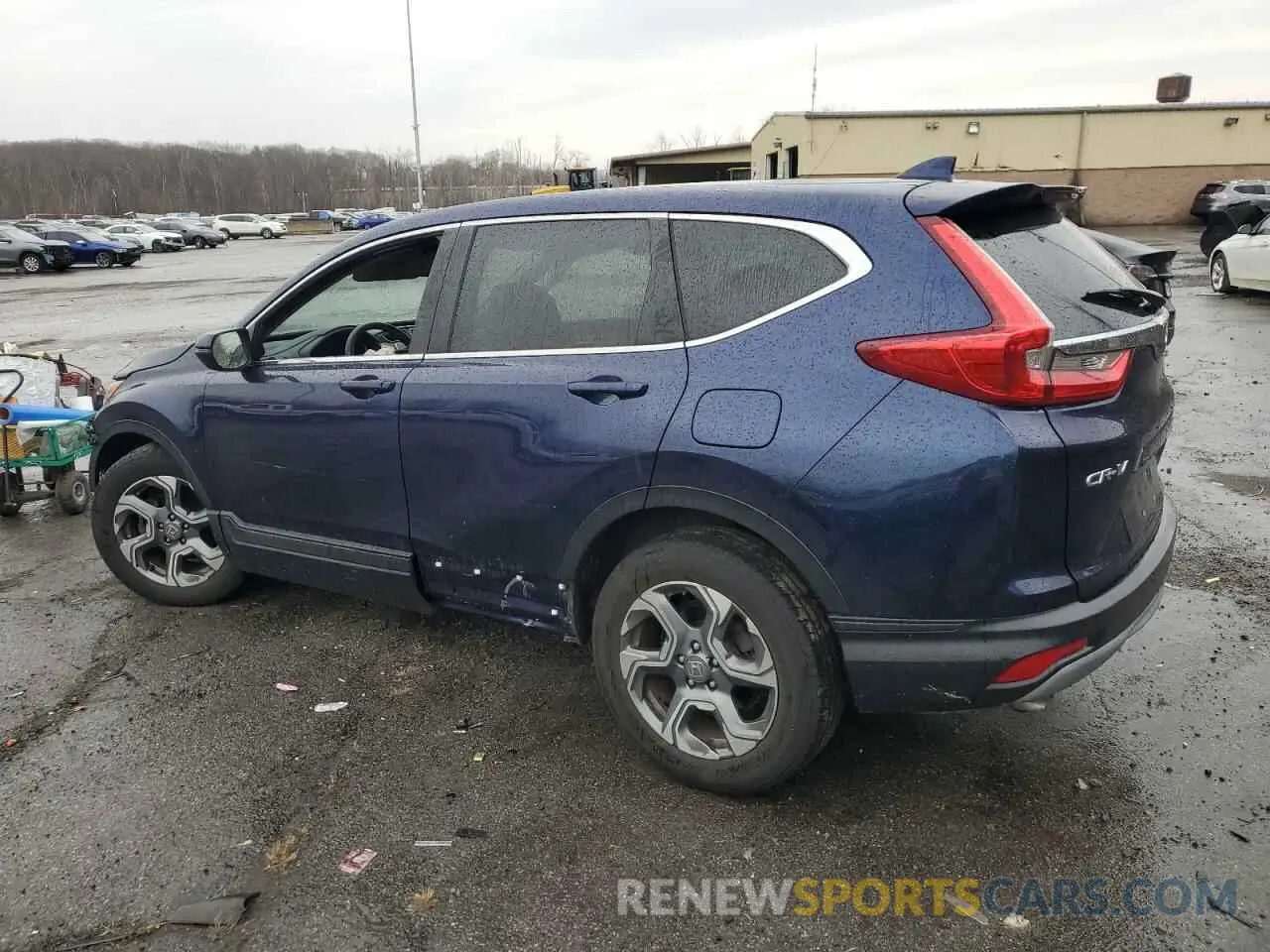 2 Photograph of a damaged car 2HKRW2H57KH621923 HONDA CRV 2019