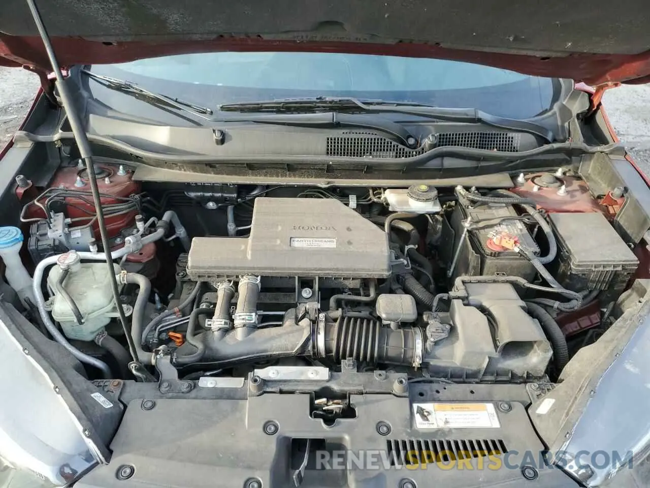 13 Photograph of a damaged car 2HKRW2H57KH635630 HONDA CRV 2019