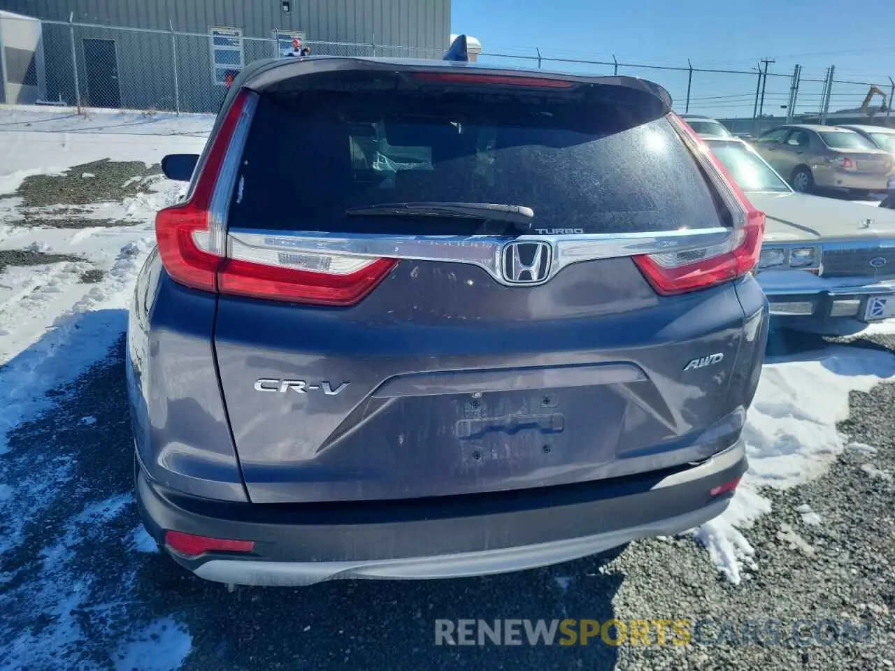 6 Photograph of a damaged car 2HKRW2H58KH114822 HONDA CRV 2019