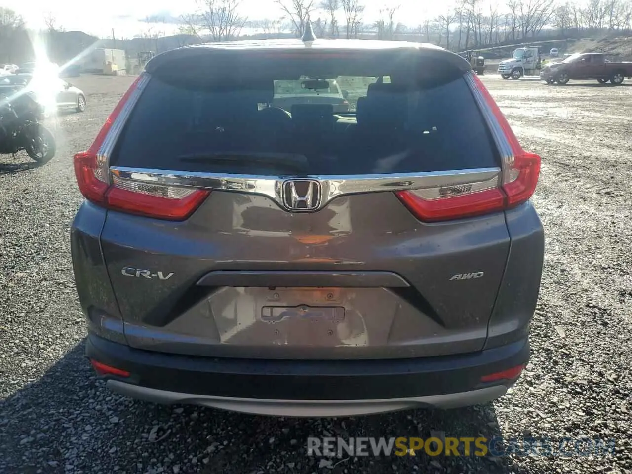 6 Photograph of a damaged car 2HKRW2H59KH626363 HONDA CRV 2019
