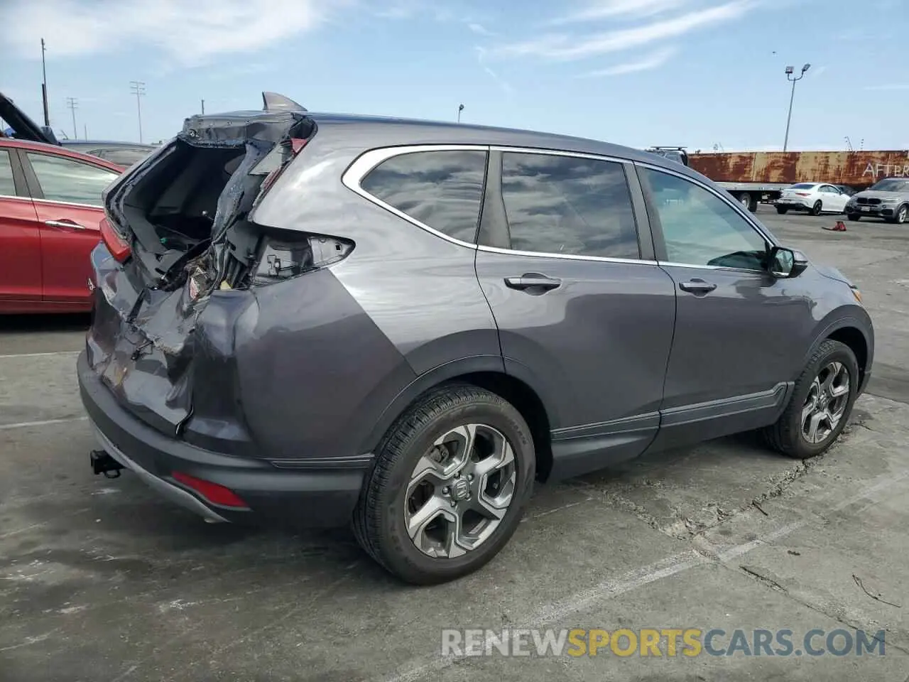 3 Фотография поврежденного автомобиля 2HKRW2H59KH650565 HONDA CRV 2019