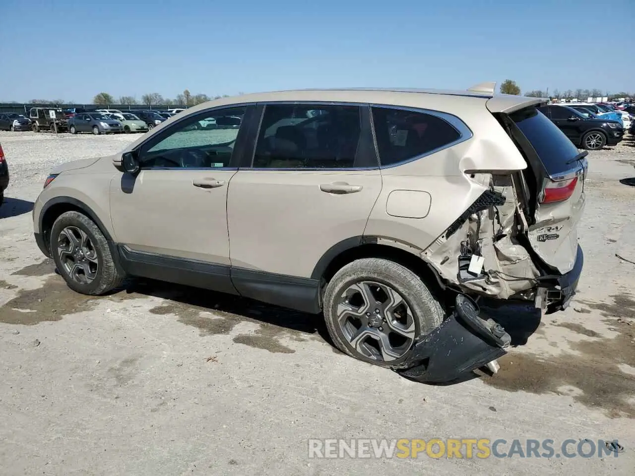 2 Фотография поврежденного автомобиля 2HKRW2H5XKH646220 HONDA CRV 2019