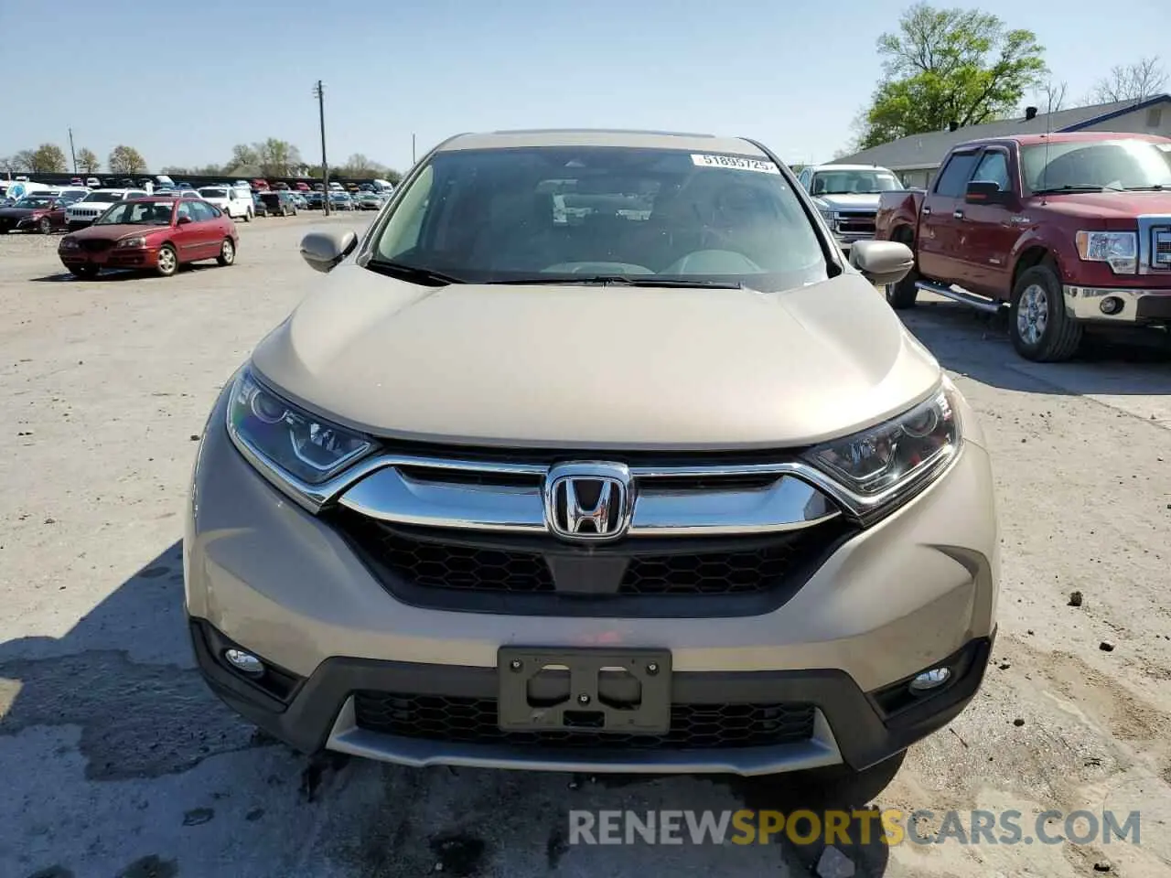5 Фотография поврежденного автомобиля 2HKRW2H5XKH646220 HONDA CRV 2019