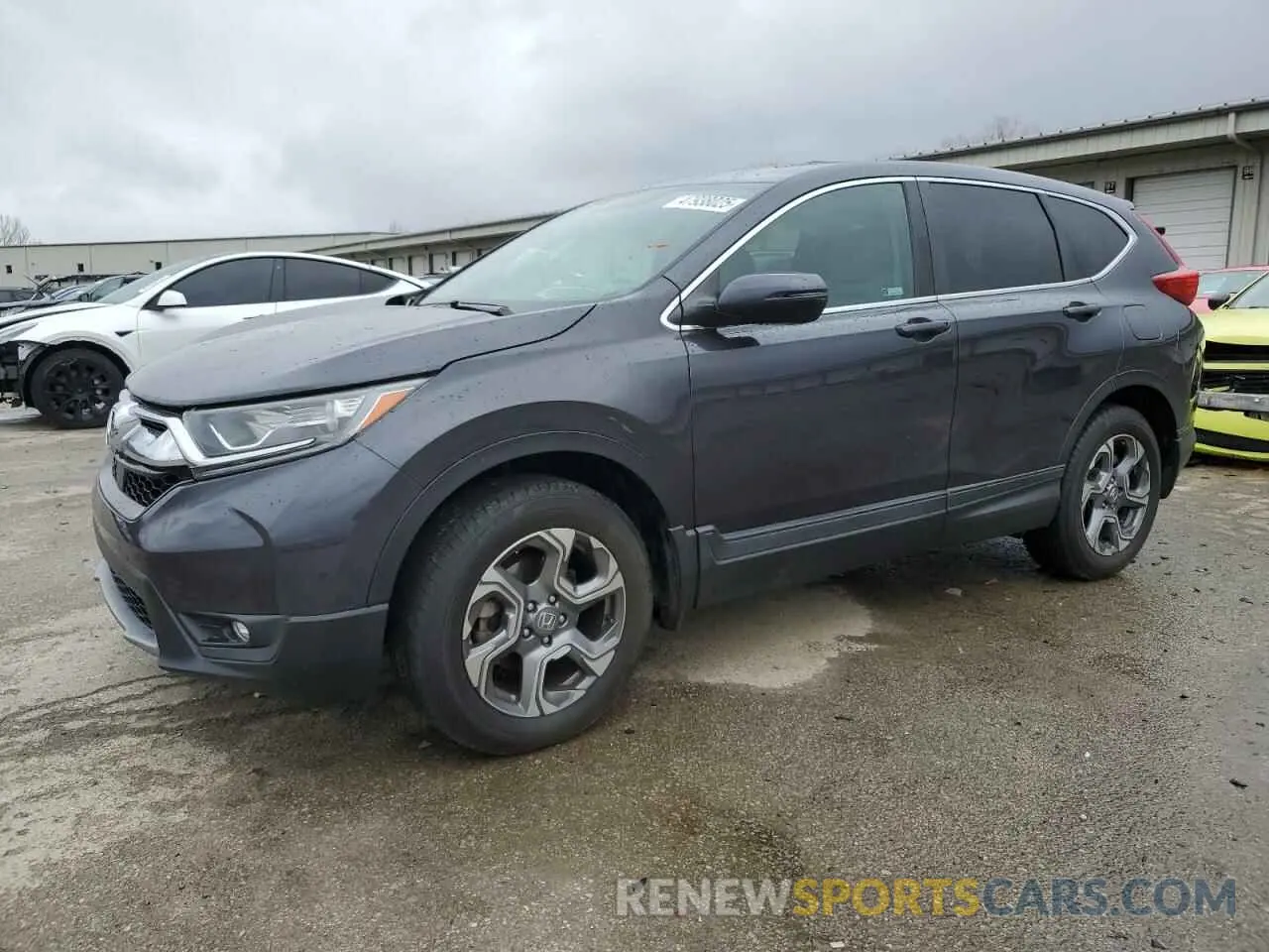 1 Фотография поврежденного автомобиля 2HKRW2H5XKH659887 HONDA CRV 2019