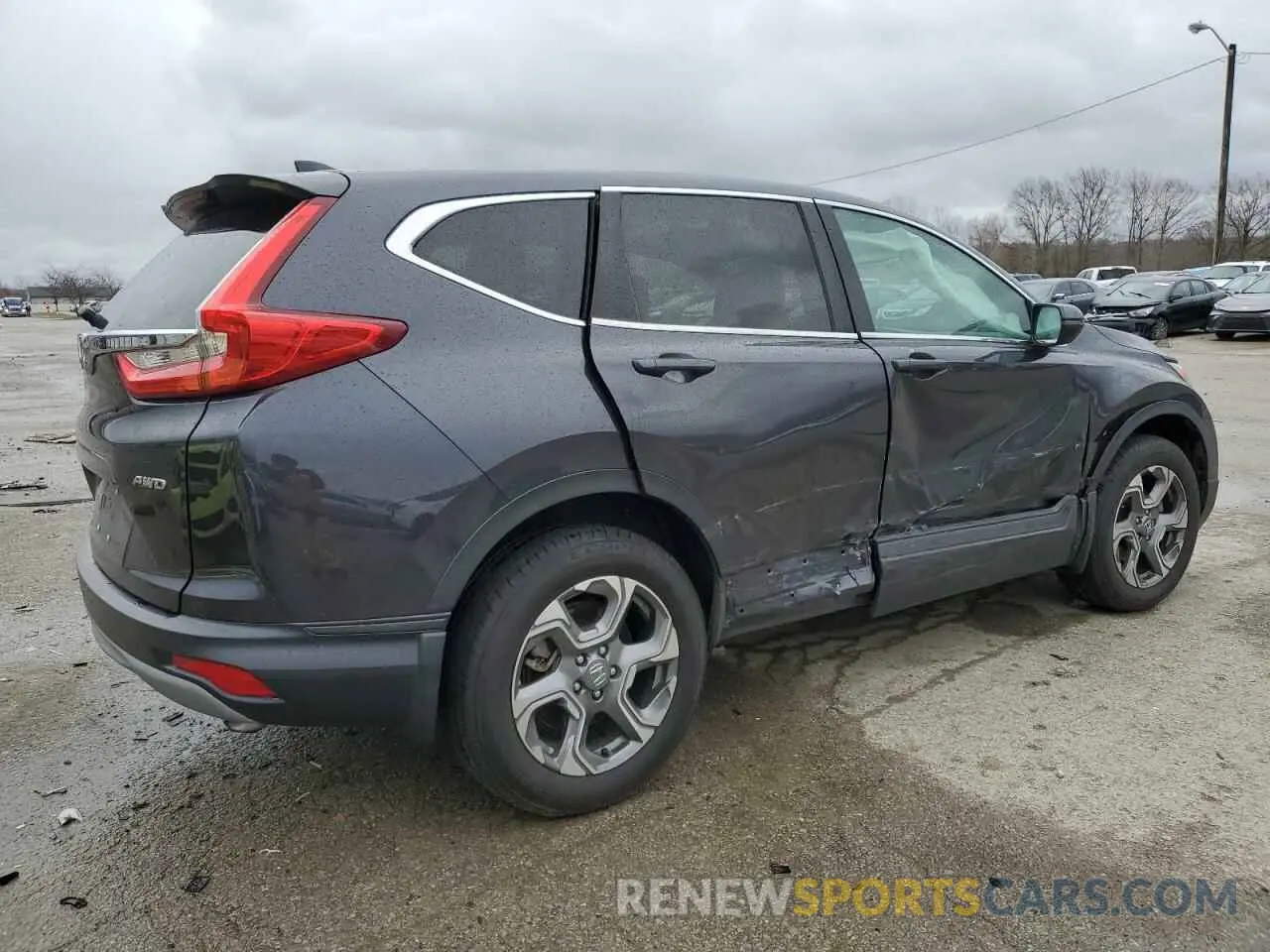 3 Фотография поврежденного автомобиля 2HKRW2H5XKH659887 HONDA CRV 2019