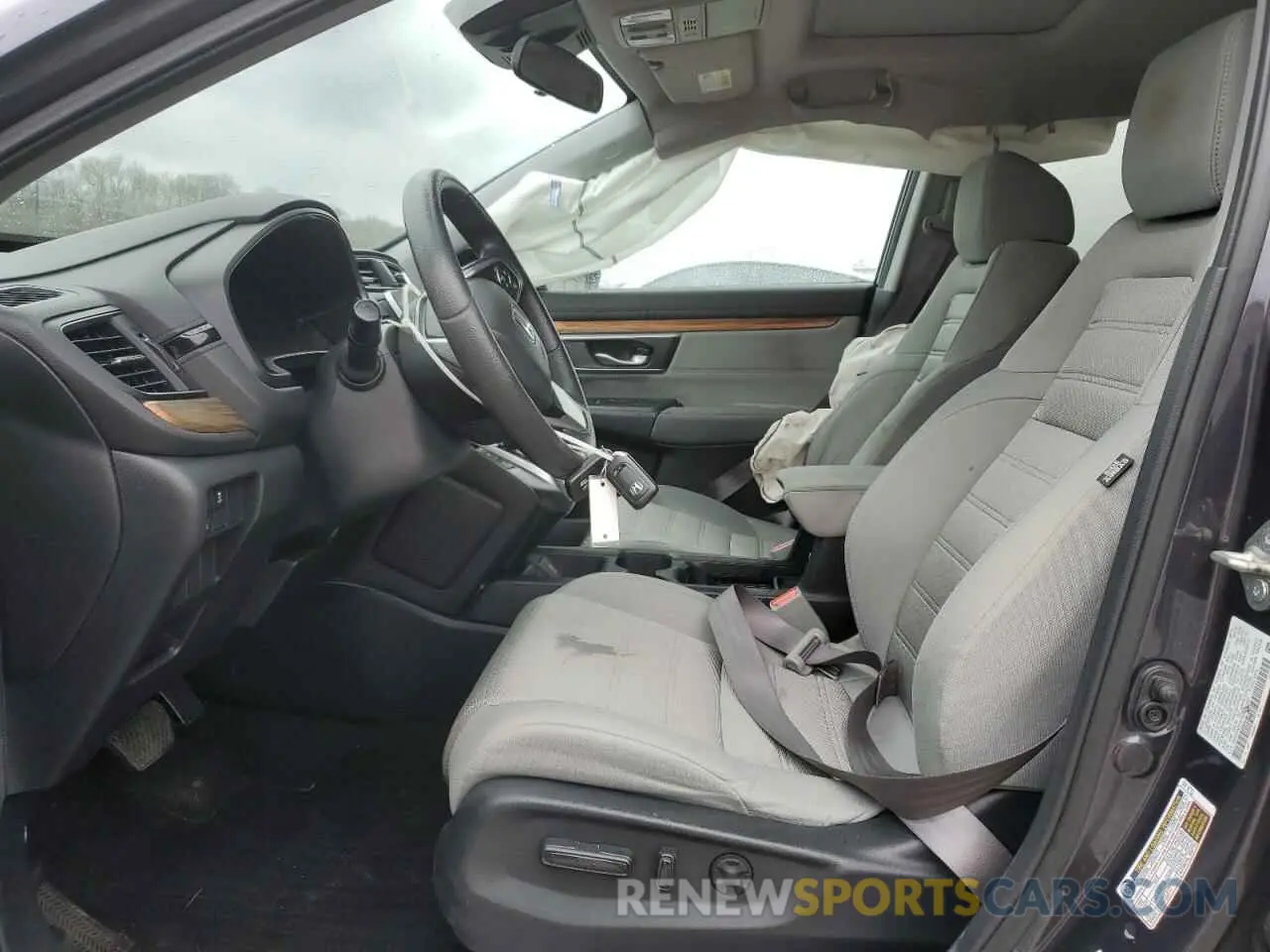 7 Фотография поврежденного автомобиля 2HKRW2H5XKH659887 HONDA CRV 2019