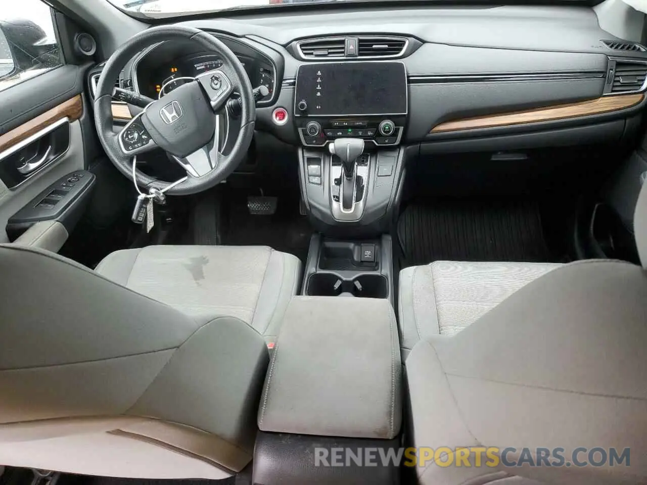 8 Фотография поврежденного автомобиля 2HKRW2H5XKH659887 HONDA CRV 2019