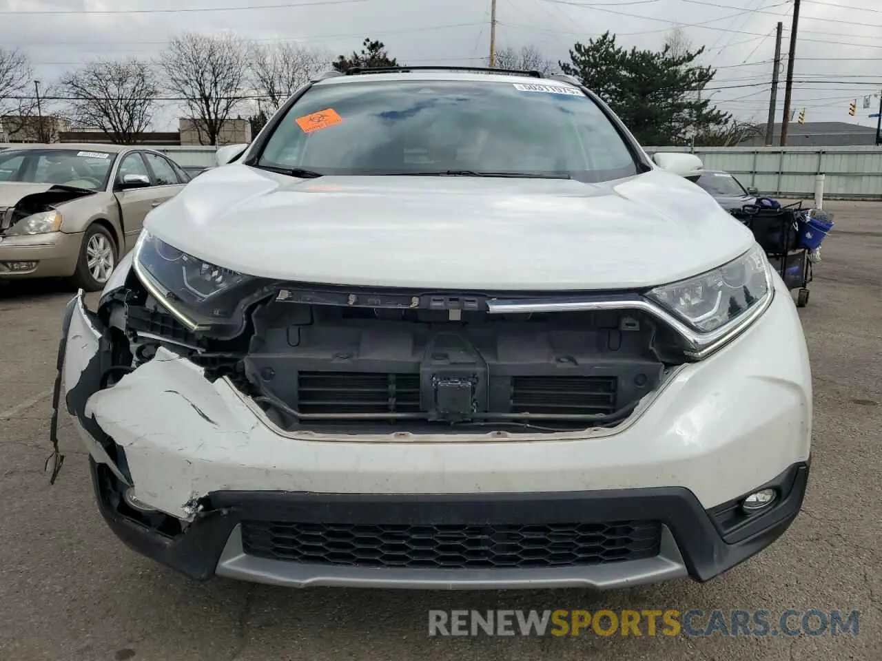 5 Фотография поврежденного автомобиля 2HKRW2H82KH641944 HONDA CRV 2019
