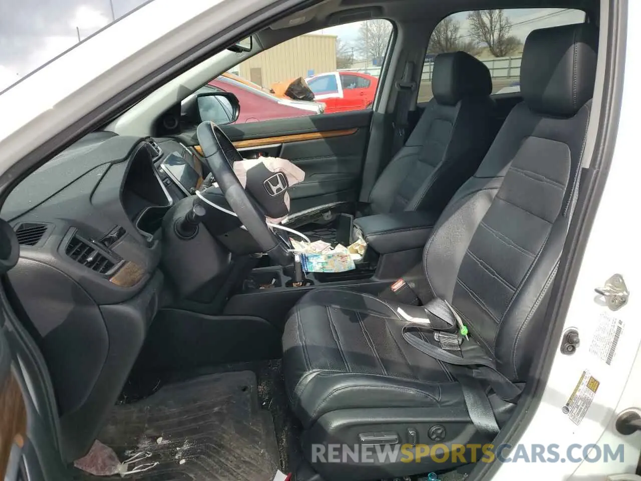 7 Фотография поврежденного автомобиля 2HKRW2H82KH641944 HONDA CRV 2019