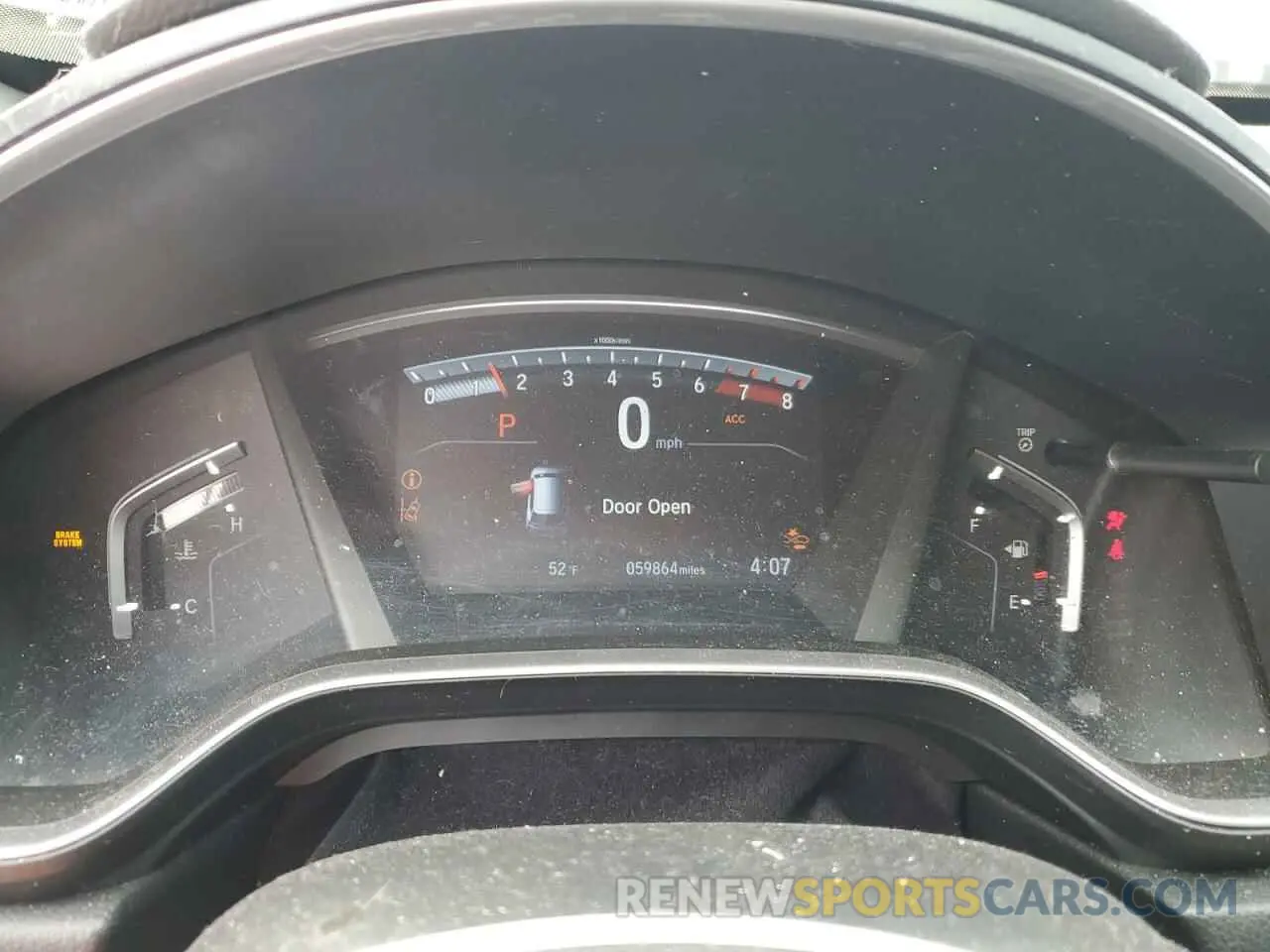 9 Фотография поврежденного автомобиля 2HKRW2H82KH641944 HONDA CRV 2019