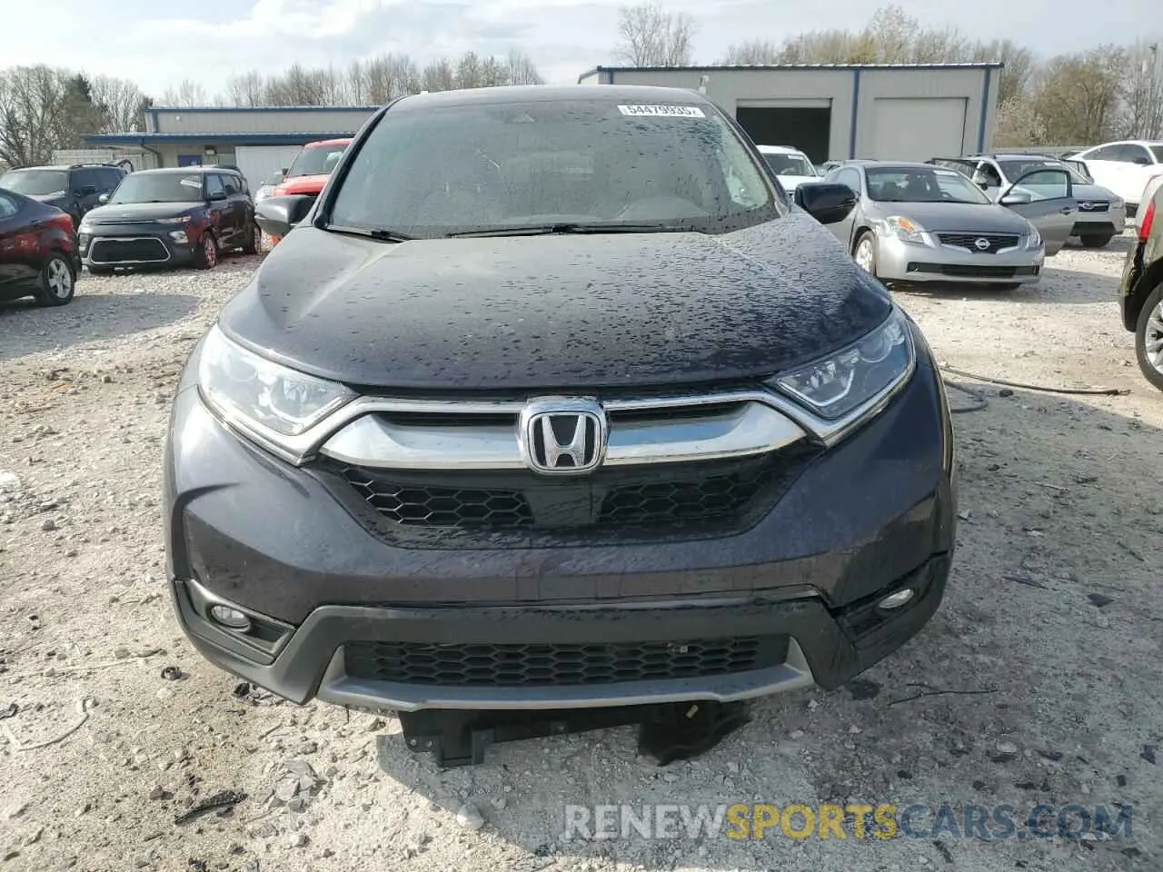 5 Photograph of a damaged car 2HKRW2H84KH606113 HONDA CRV 2019