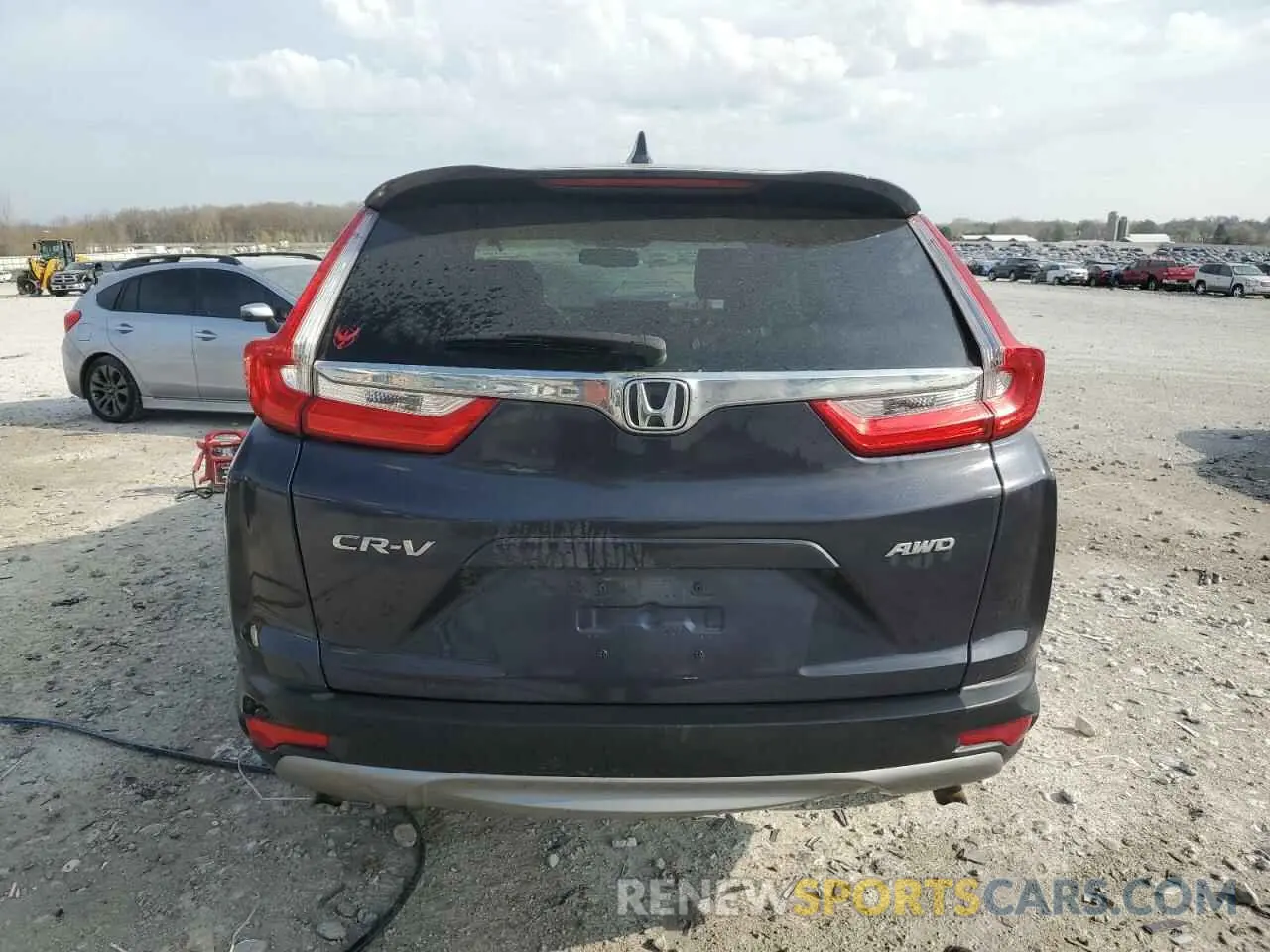 6 Photograph of a damaged car 2HKRW2H84KH606113 HONDA CRV 2019