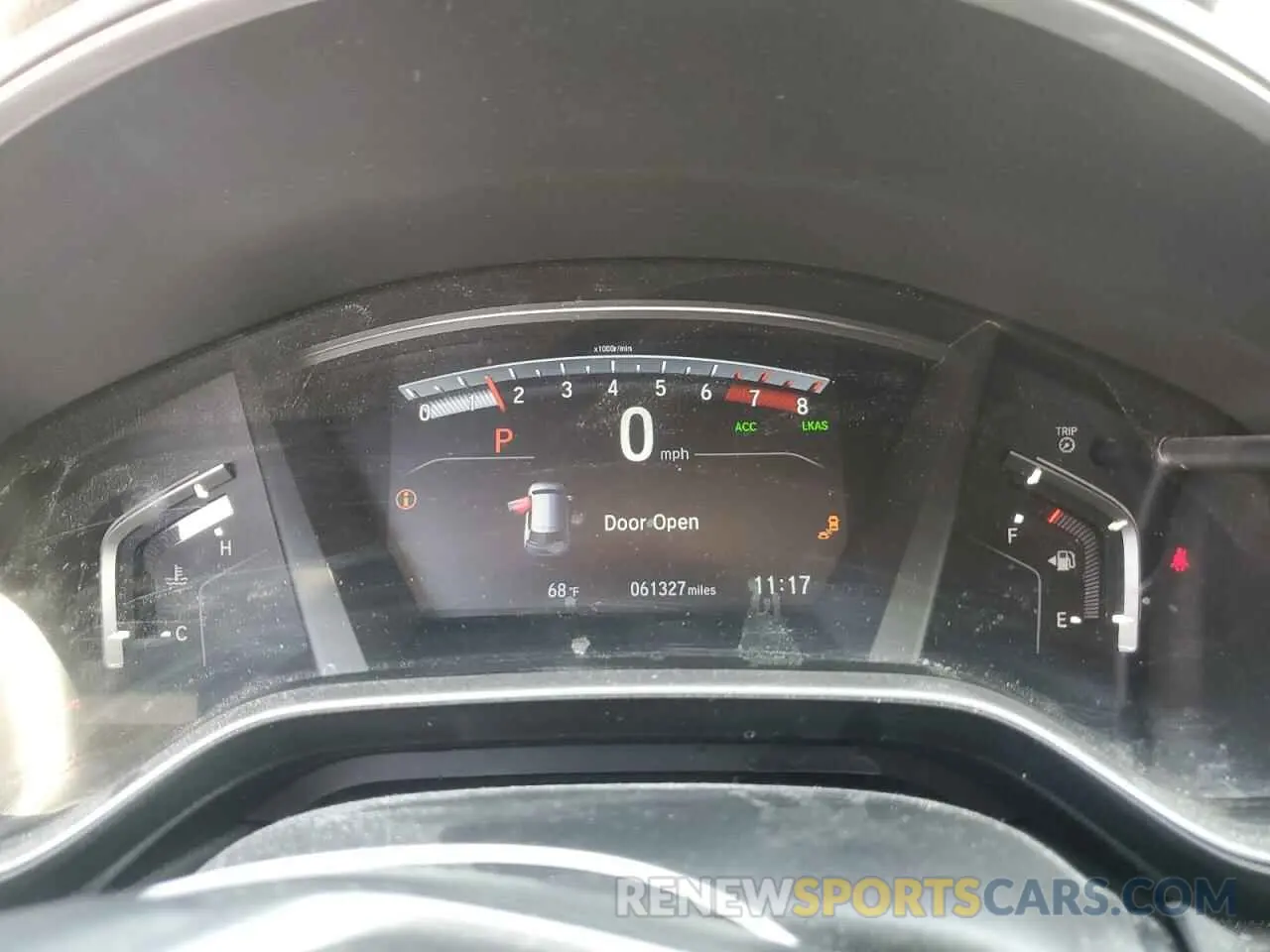 9 Photograph of a damaged car 2HKRW2H84KH606113 HONDA CRV 2019
