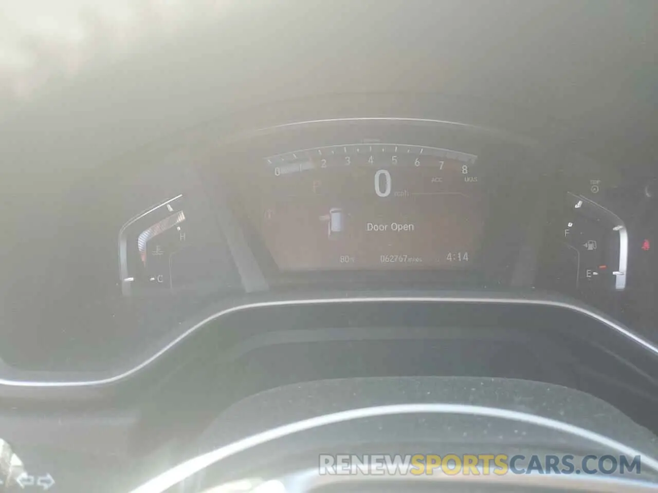 9 Photograph of a damaged car 2HKRW2H84KH611375 HONDA CRV 2019