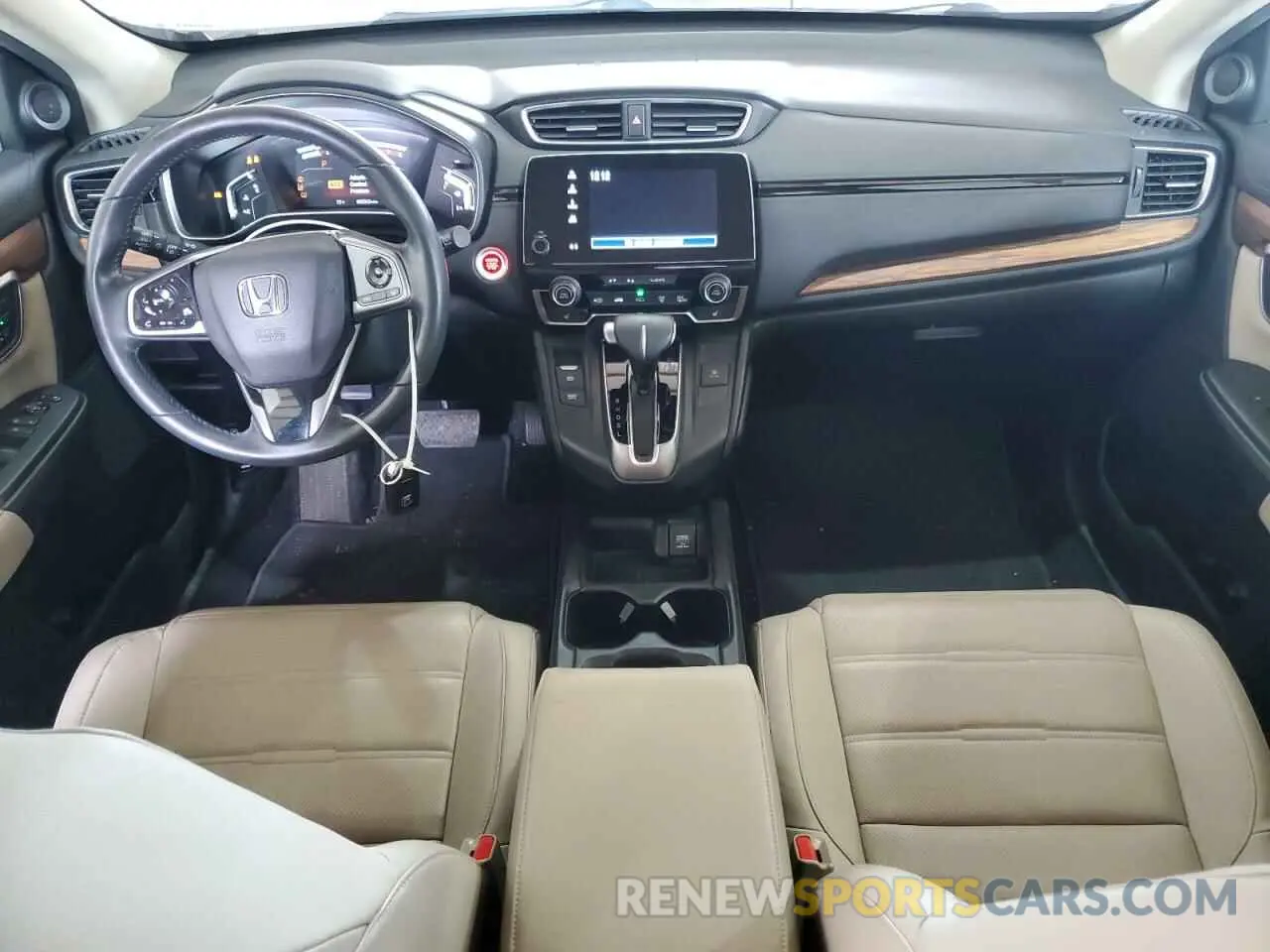 8 Photograph of a damaged car 2HKRW2H85KH641016 HONDA CRV 2019